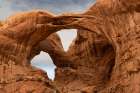 Double Arch, Arches National Park, Utah, USA. Art Print